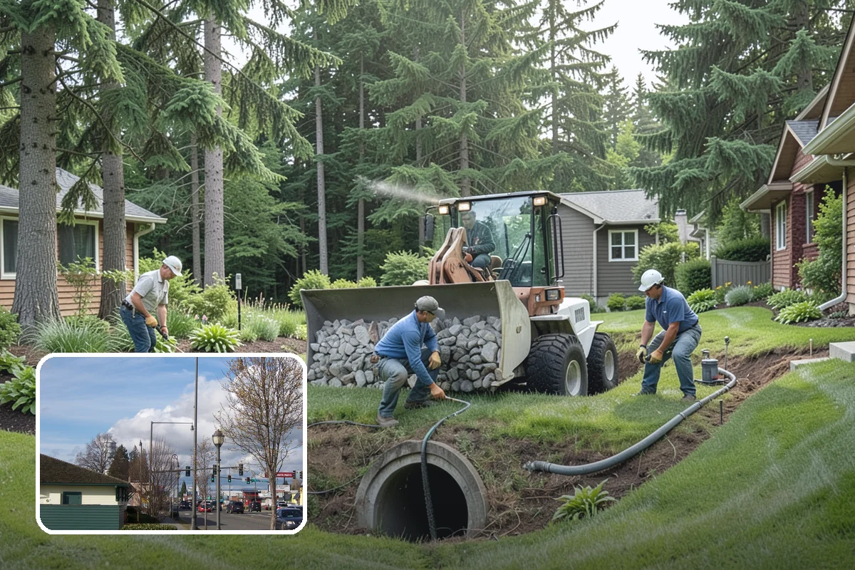 Yard Waste Removal in Marysville, Snohomish County, WA - Property left clean and clear