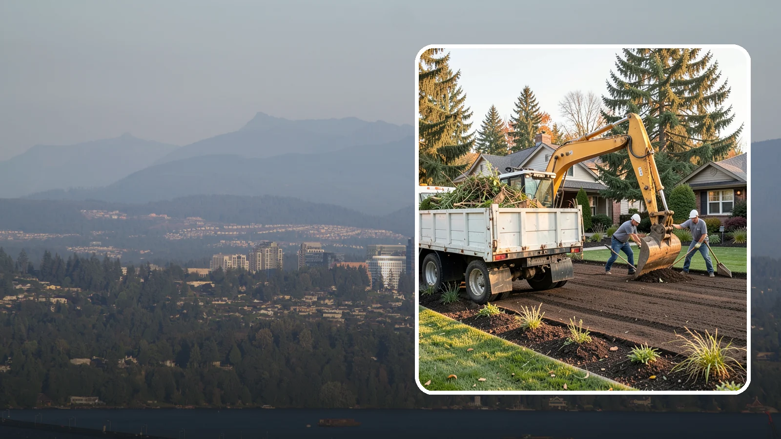 Yard Waste Removal in Medina, King County, WA - Hauling and disposal of green waste, debris, and yard clutter to leave your property clean.