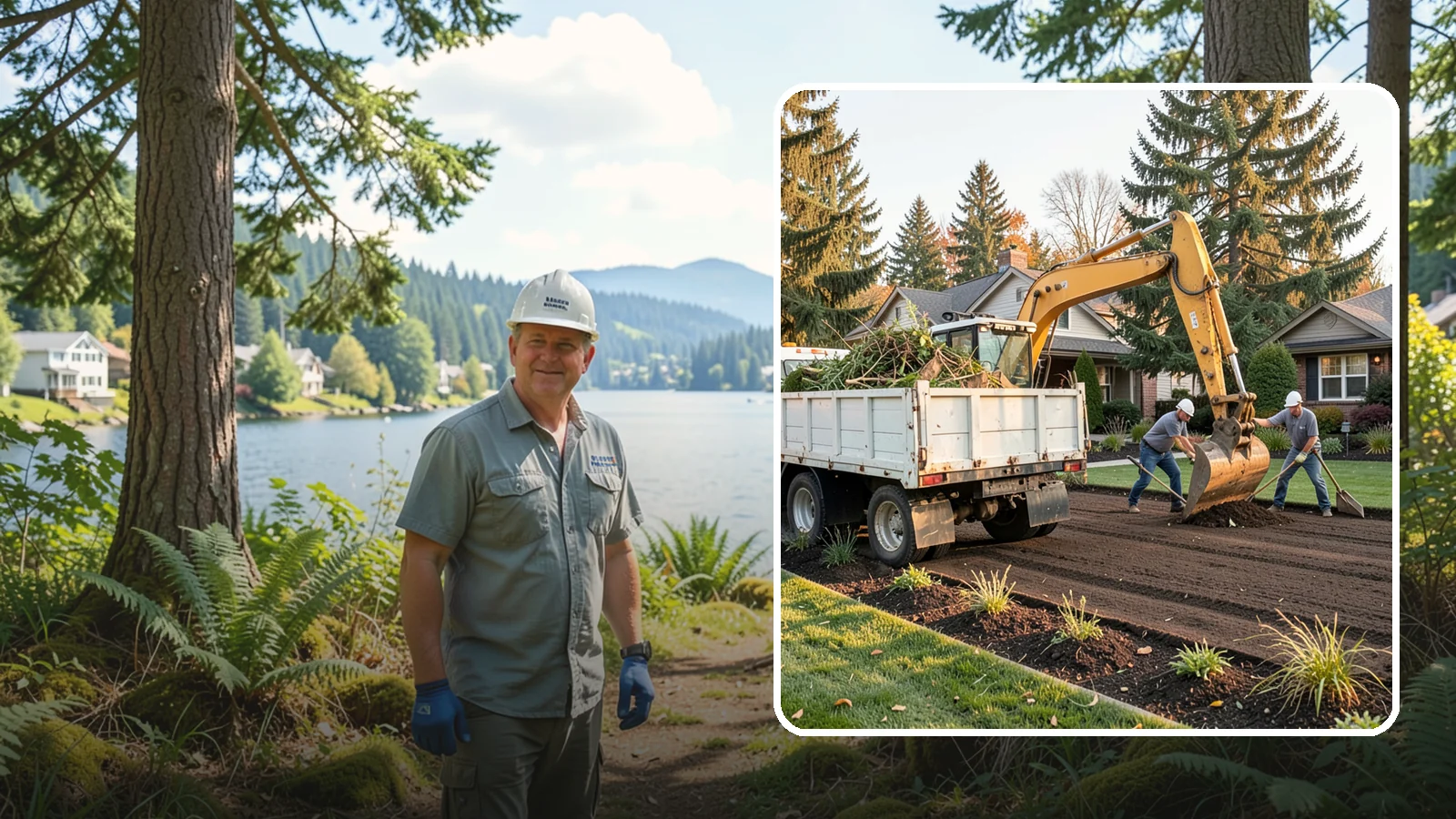 Yard Waste Removal in Milton, King County, WA - Hauling and disposal of green waste, debris, and yard clutter to leave your property clean.
