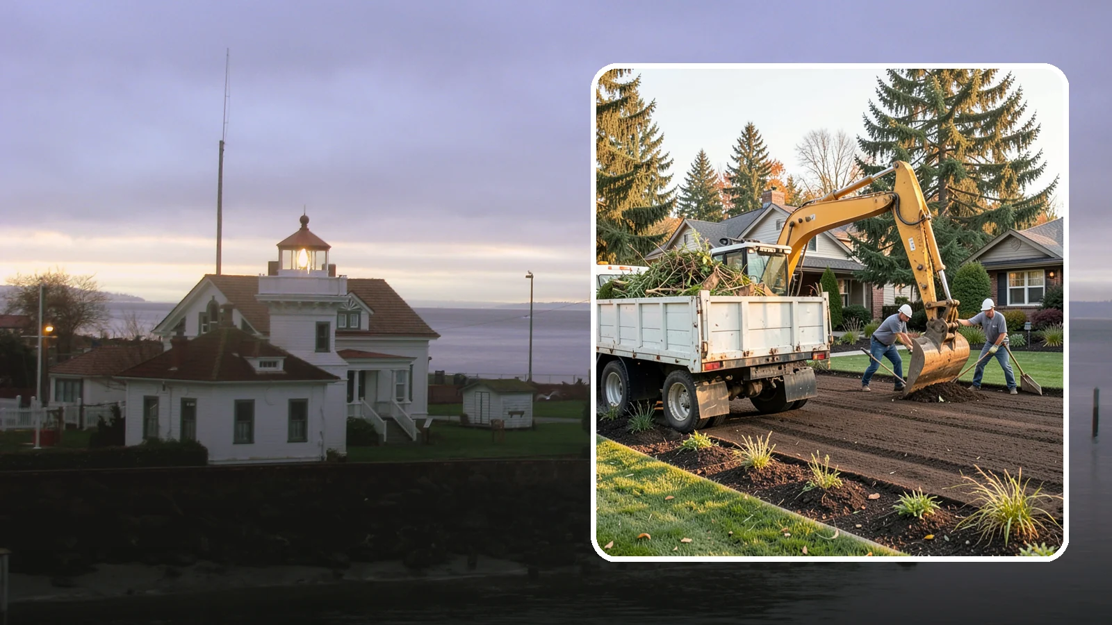 Yard Waste Removal in Mukilteo, Snohomish County, WA - Hauling and disposal of green waste, debris, and yard clutter to leave your property clean.
