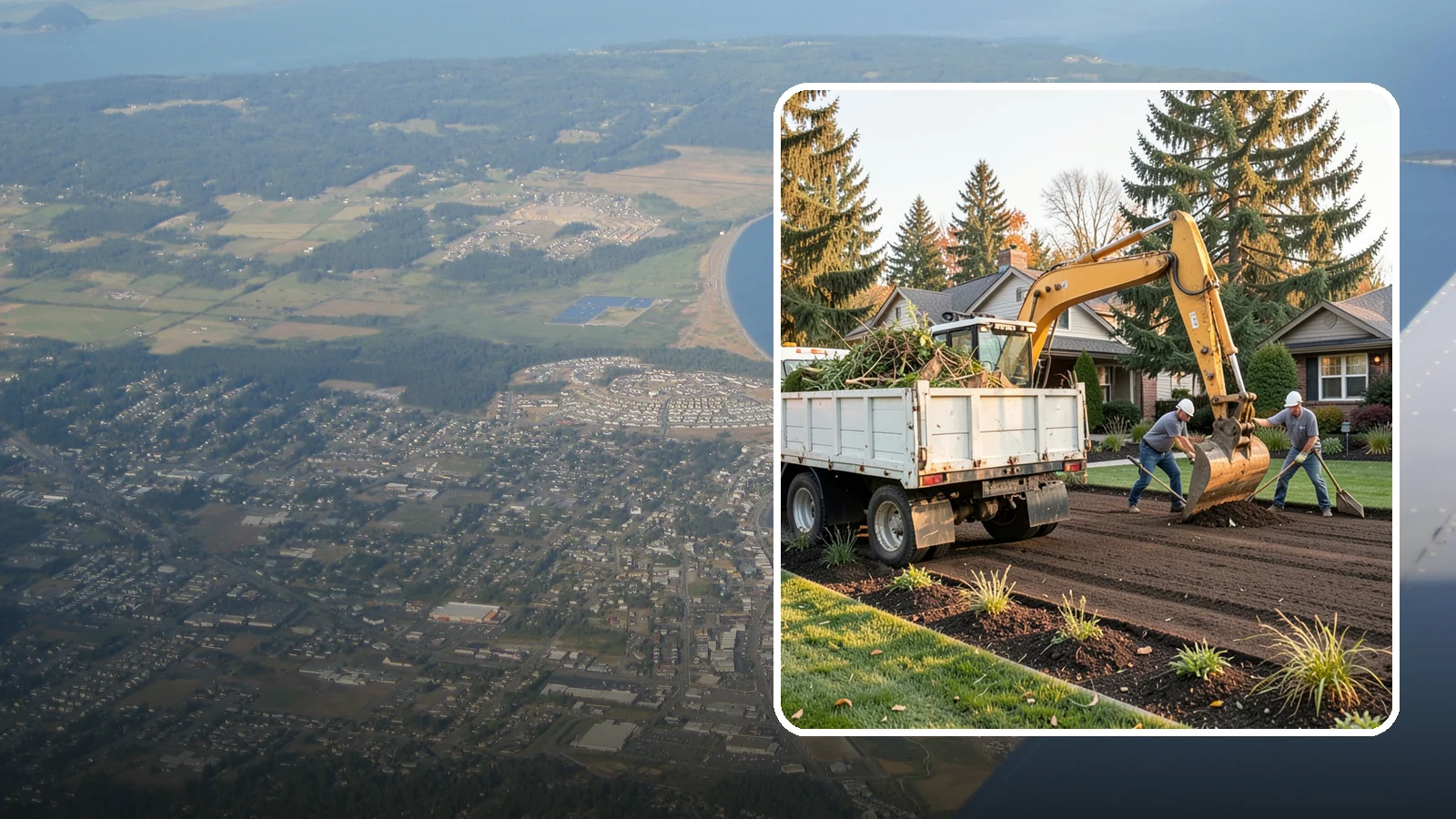 Yard Waste Removal in Oak Harbor, Island County, WA - Hauling and disposal of green waste, debris, and yard clutter to leave your property clean.
