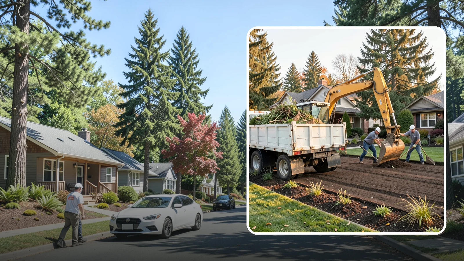 Yard Waste Removal in Orting, Pierce County, WA - Hauling and disposal of green waste, debris, and yard clutter to leave your property clean.