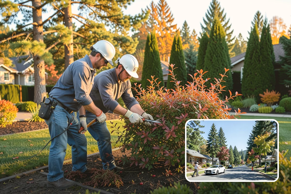 Yard Waste Removal in Orting, Pierce County, WA - Property left clean and clear