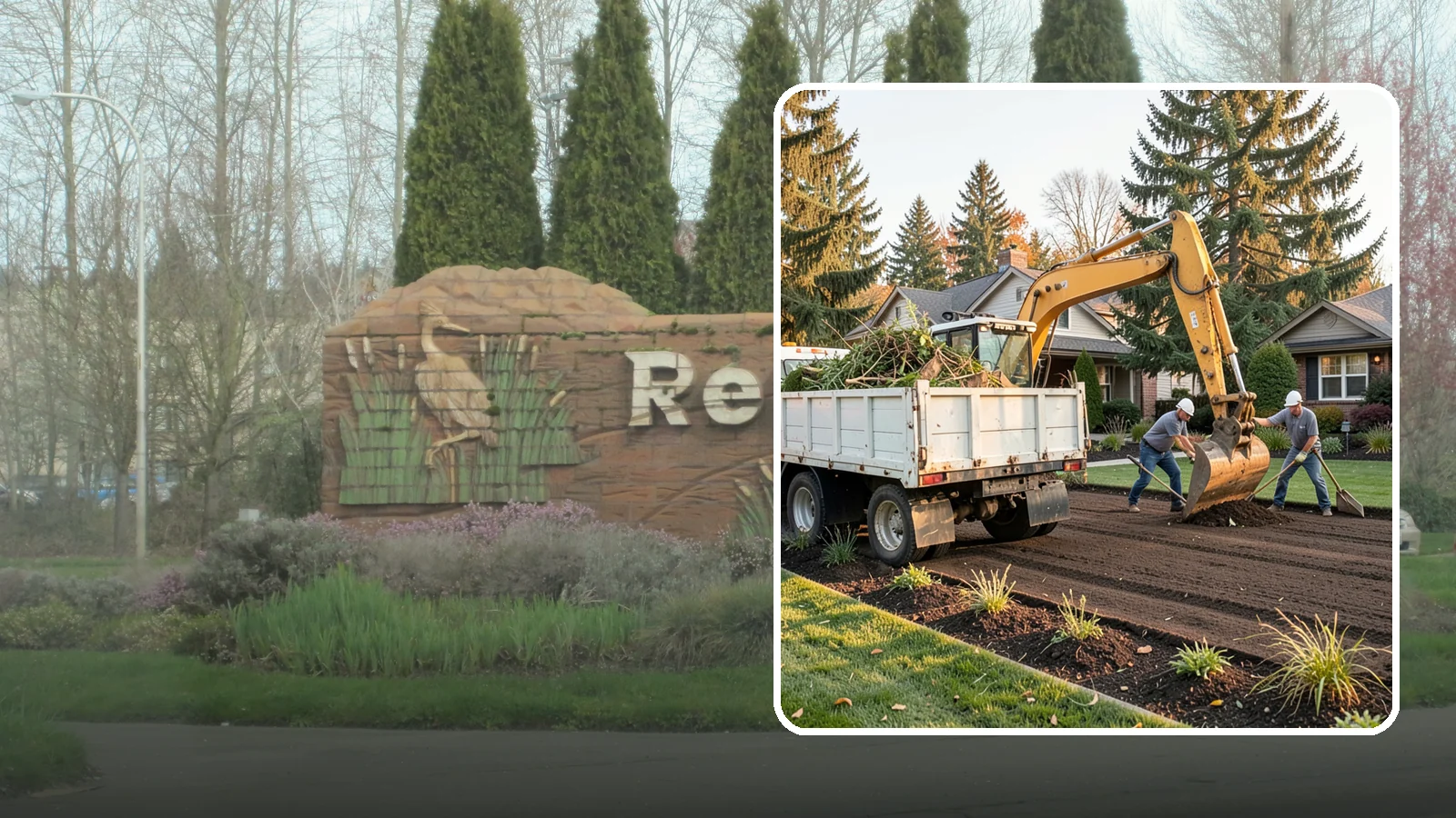 Yard Waste Removal in Renton, King County, WA - Hauling and disposal of green waste, debris, and yard clutter to leave your property clean.