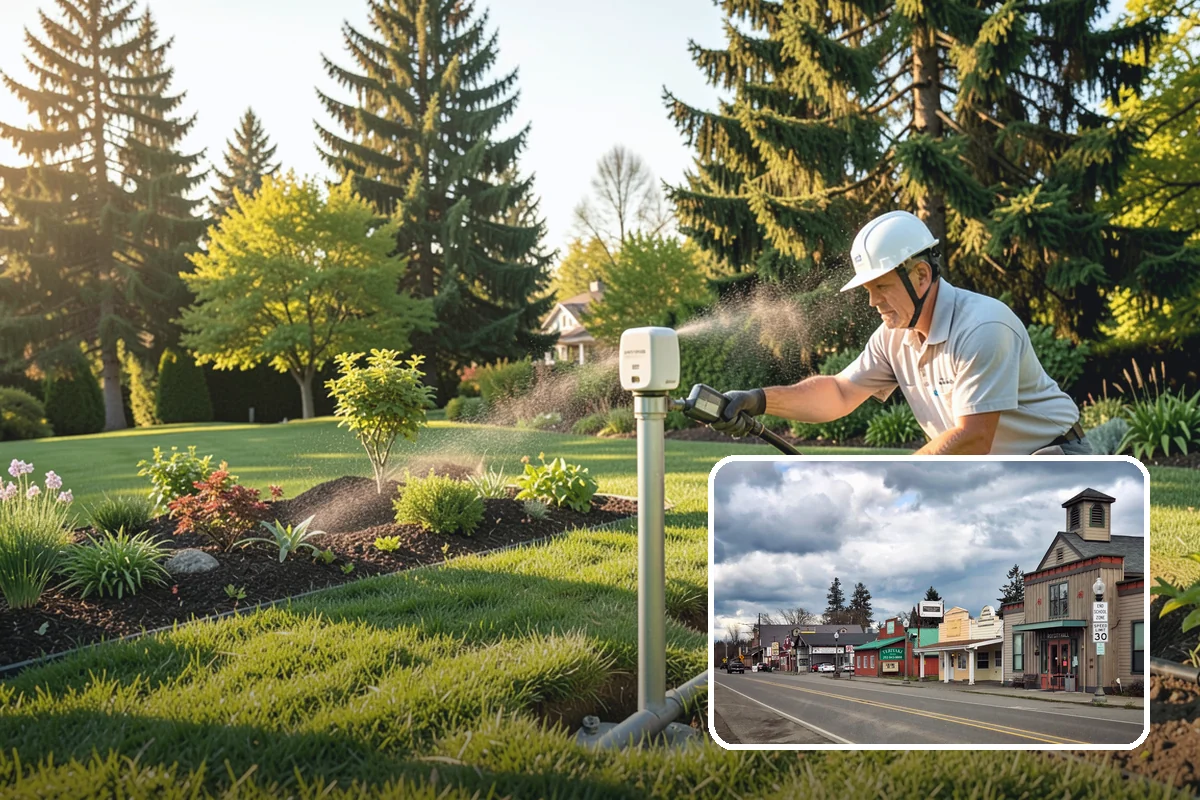 Yard Waste Removal in Roy, Pierce County, WA - Property left clean and clear