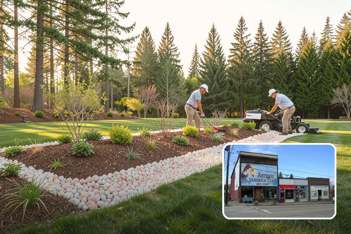 Yard Waste Removal in Ruston, Pierce County, WA - Property left clean and clear
