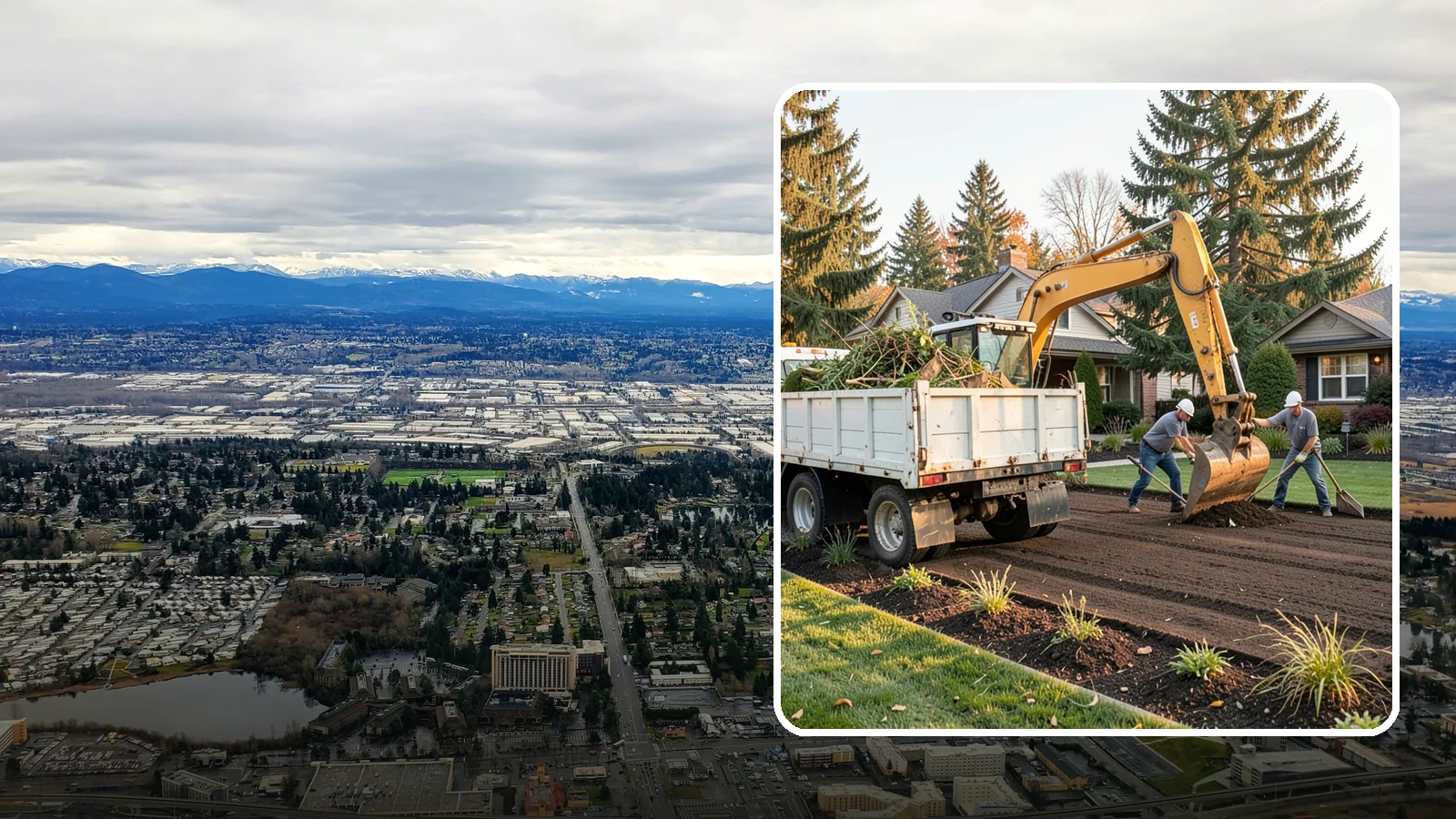 Yard Waste Removal in SeaTac, King County, WA - Hauling and disposal of green waste, debris, and yard clutter to leave your property clean.
