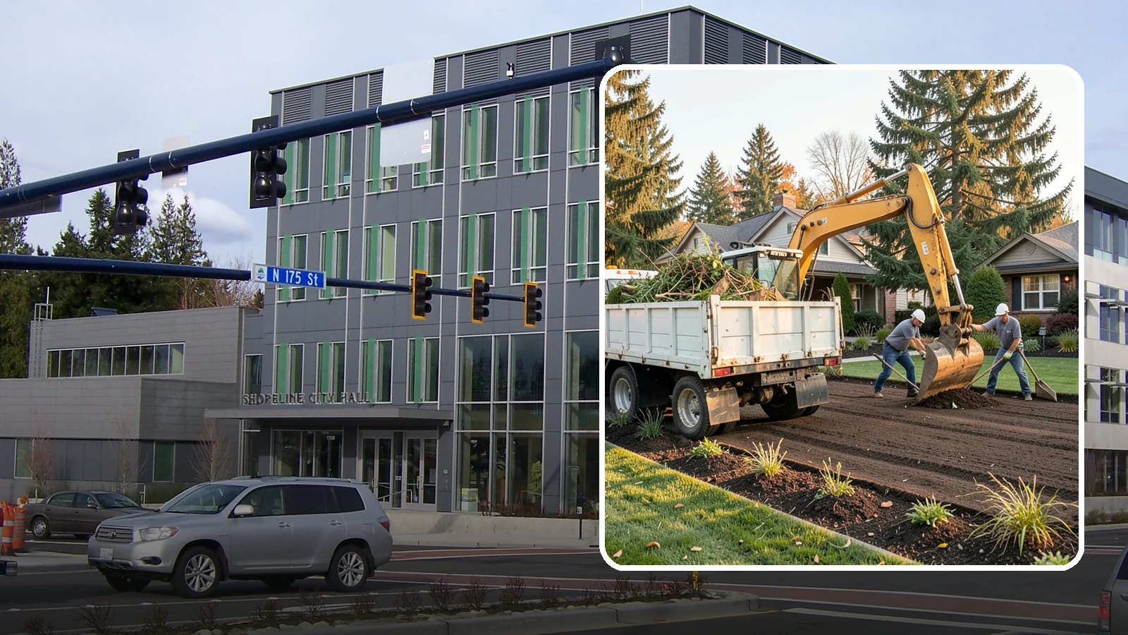 Yard Waste Removal in Shoreline, King County, WA - Hauling and disposal of green waste, debris, and yard clutter to leave your property clean.