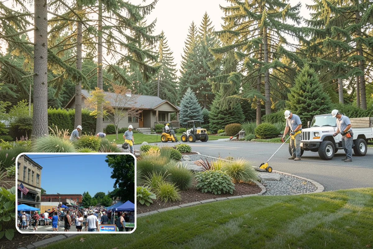 Yard Waste Removal in Snohomish, Snohomish County, WA - Property left clean and clear