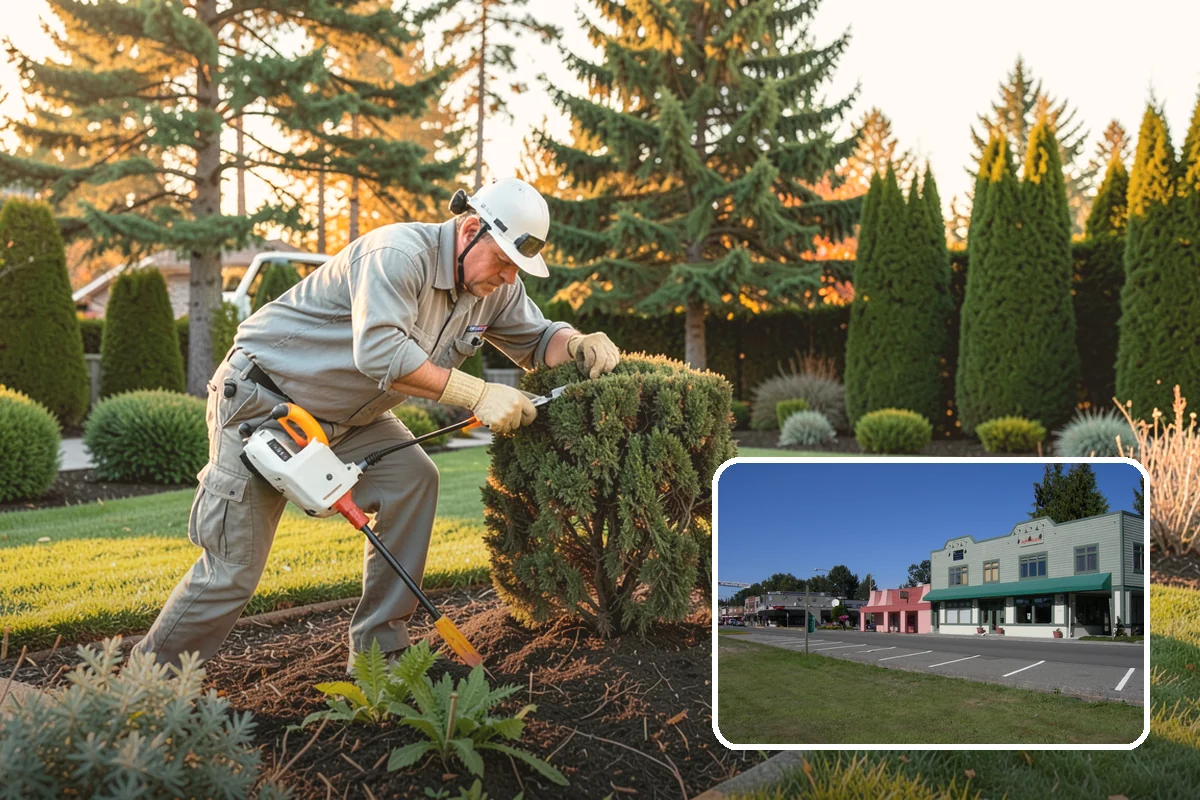 Yard Waste Removal in Snoqualmie, King County, WA - Property left clean and clear
