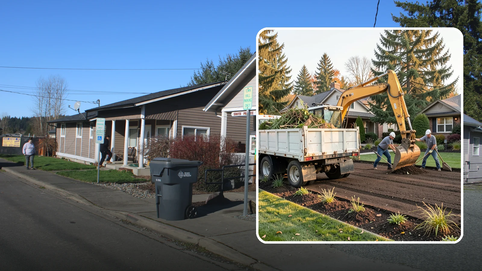Yard Waste Removal in South Prairie, Pierce County, WA - Hauling and disposal of green waste, debris, and yard clutter to leave your property clean.