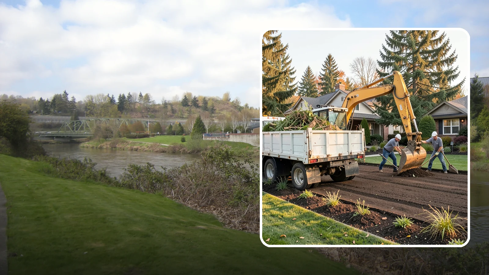 Yard Waste Removal in Tukwila, King County, WA - Hauling and disposal of green waste, debris, and yard clutter to leave your property clean.