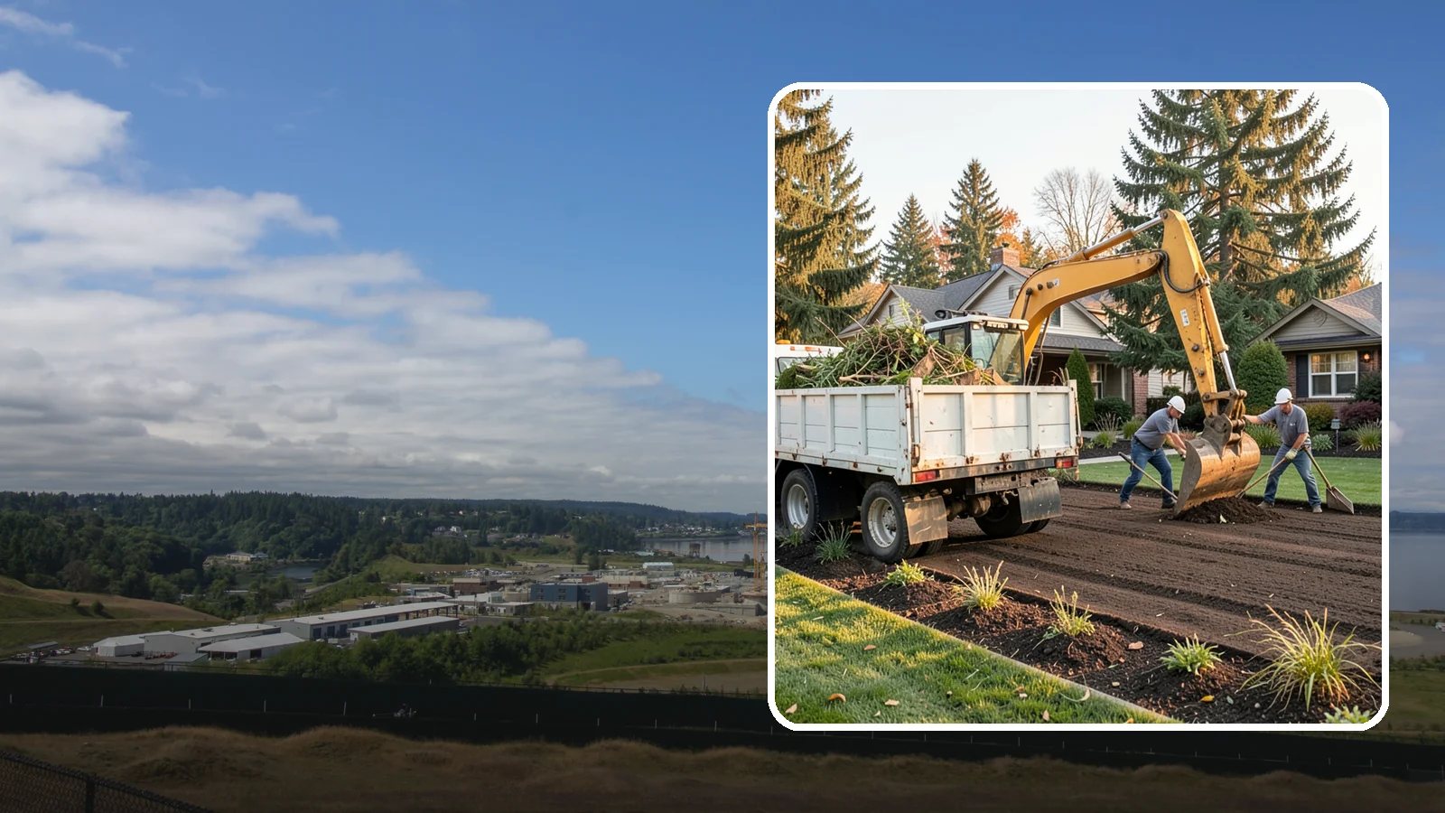 Yard Waste Removal in University Place, Pierce County, WA - Hauling and disposal of green waste, debris, and yard clutter to leave your property clean.