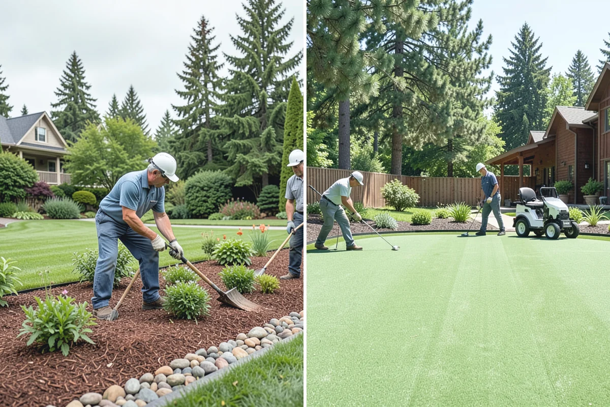 Yard Waste Removal in Wilkeson, Pierce County, WA - Assess the debris type and volume