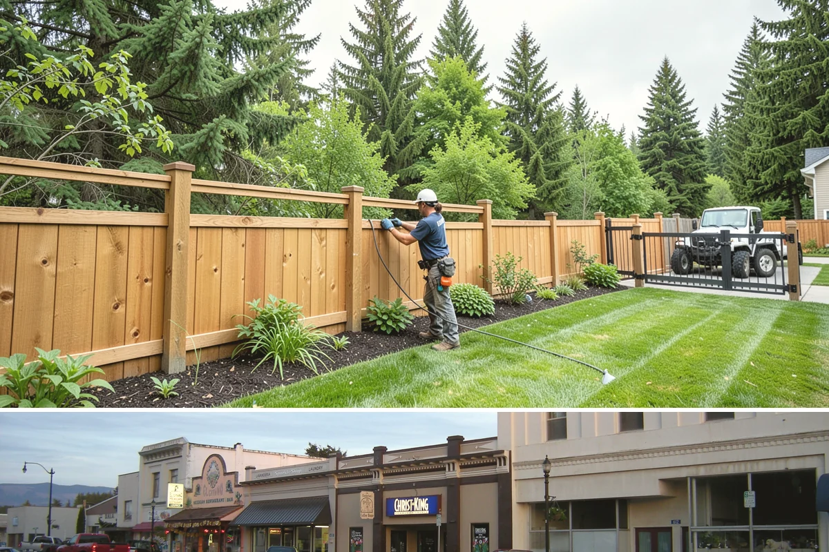 Yew Hedge Trimming in Burlington, Skagit County, WA - Trim in early summer and again in early fall