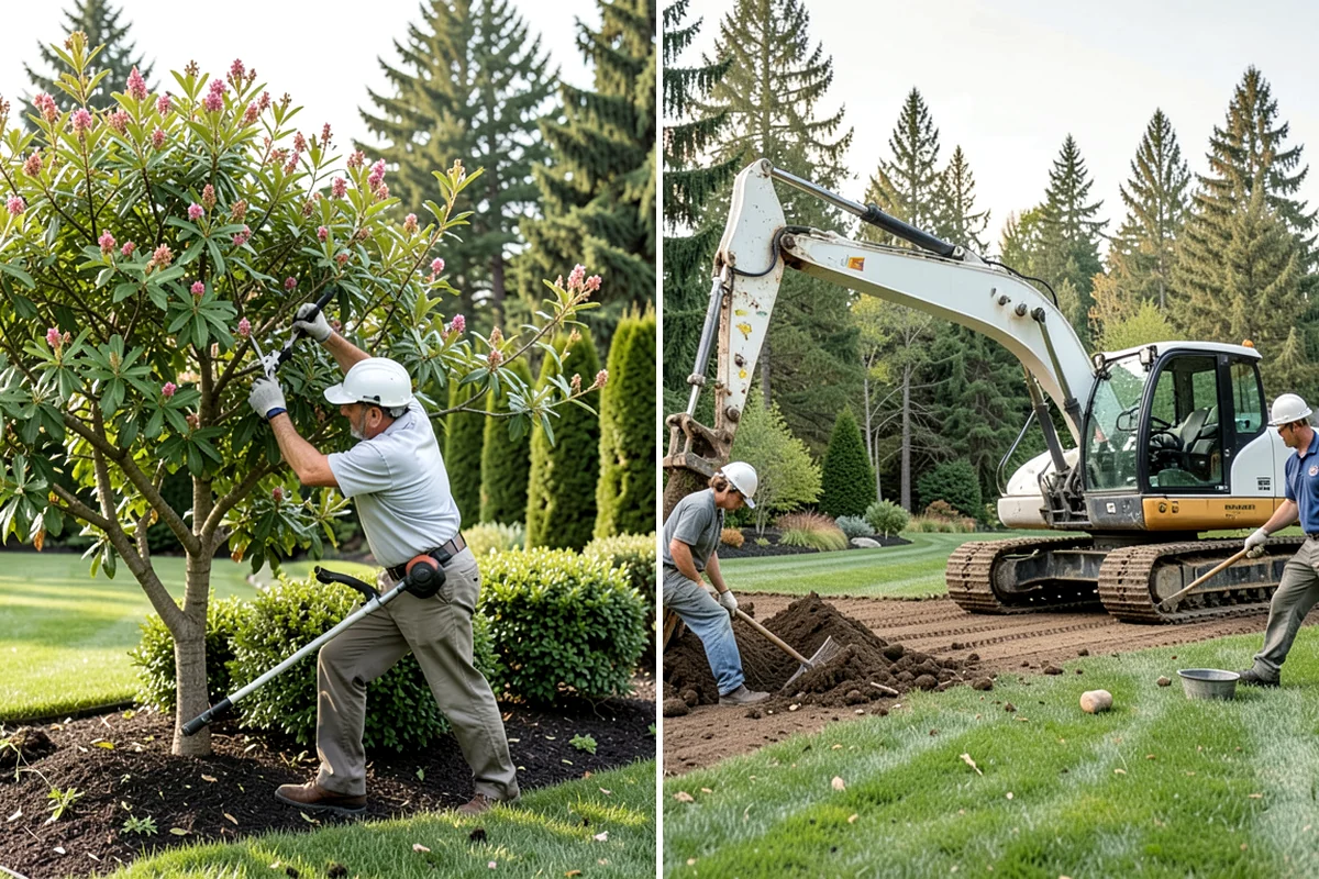 Yew Hedge Trimming in Federal Way, King County, WA - Review shape, density, and any overgrowth