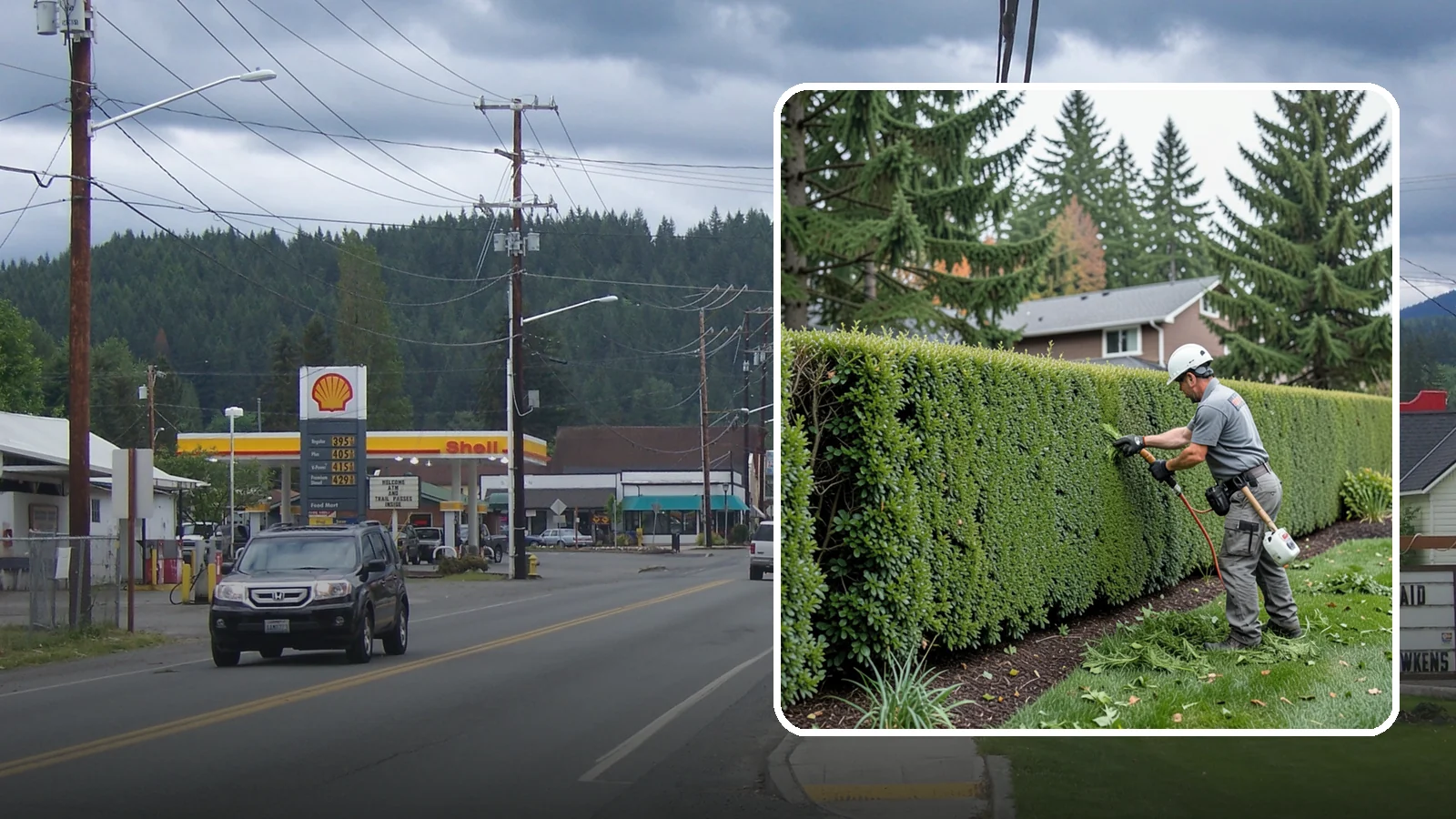 Yew Hedge Trimming in Granite Falls, Snohomish County, WA - Traditional yew hedge trimming that shapes this classic conifer into dense formal walls, with the rare ability to regrow from old...