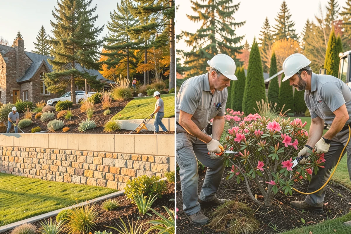 Yew Hedge Trimming in Kirkland, King County, WA - Review shape, density, and any overgrowth