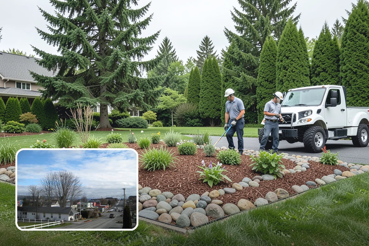 Yew Hedge Trimming in Langley, Island County, WA - Forms dense, dark-green formal walls