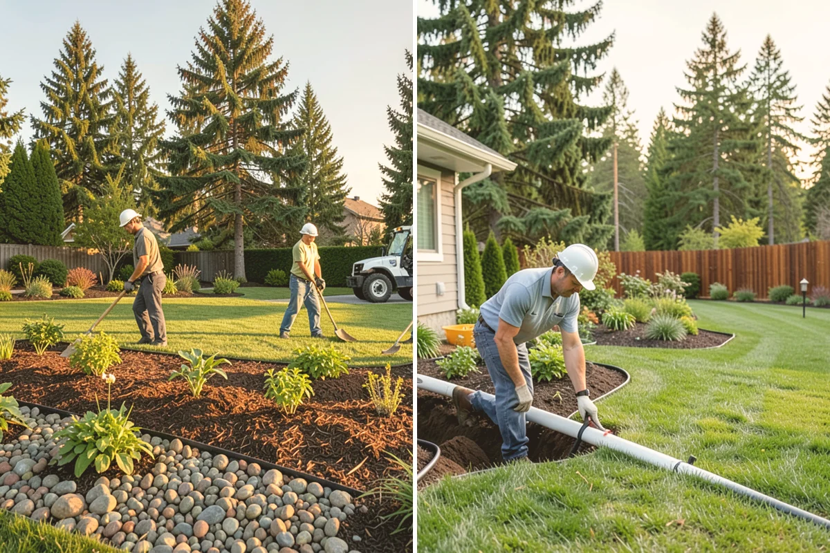 Yew Hedge Trimming in Lynnwood, Snohomish County, WA - Review shape, density, and any overgrowth