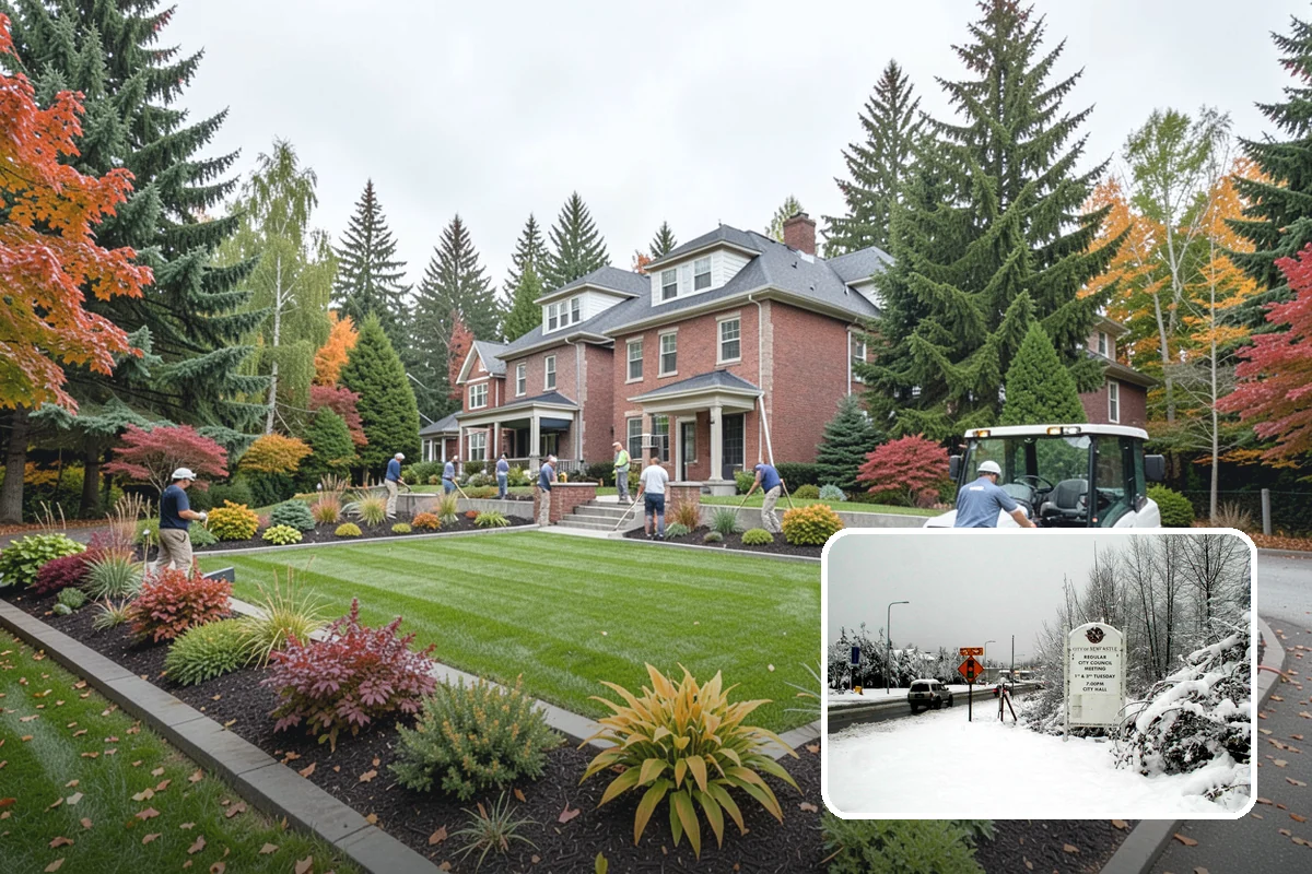 Yew Hedge Trimming in Newcastle, King County, WA - Forms dense, dark-green formal walls