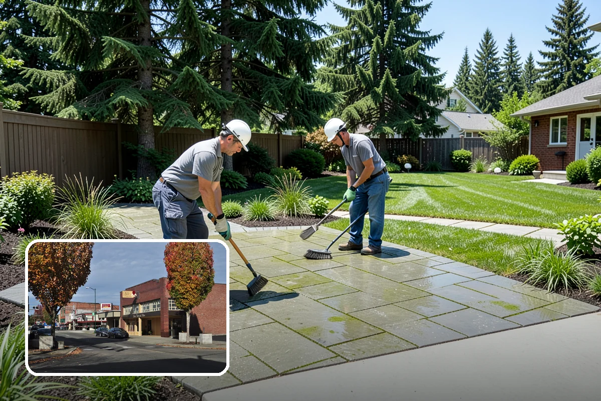 Yew Hedge Trimming in Puyallup, Pierce County, WA - Forms dense, dark-green formal walls