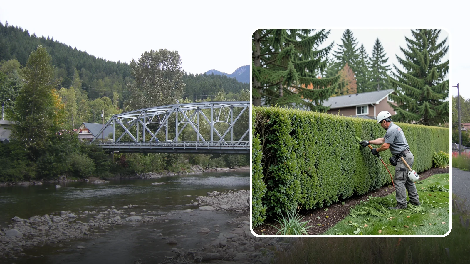 Yew Hedge Trimming in Skykomish, King County, WA - Traditional yew hedge trimming that shapes this classic conifer into dense formal walls, with the rare ability to regrow from old...