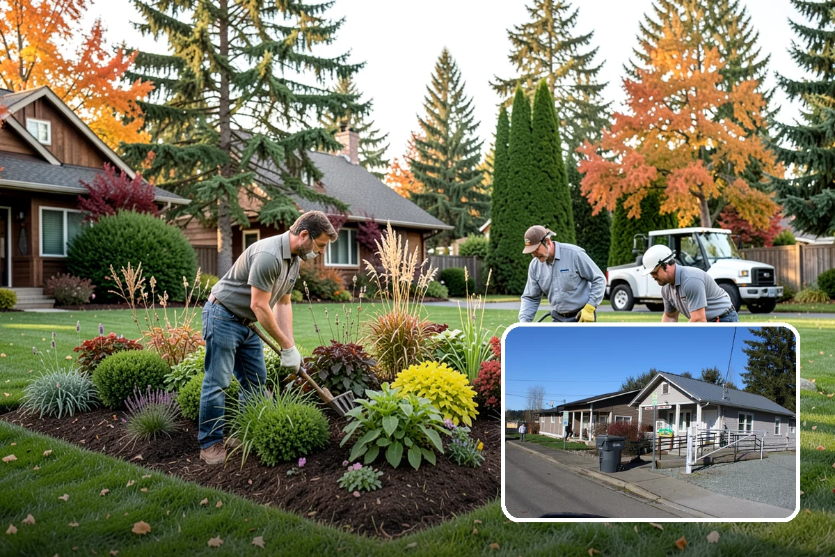 Yew Hedge Trimming in South Prairie, Pierce County, WA - Forms dense, dark-green formal walls
