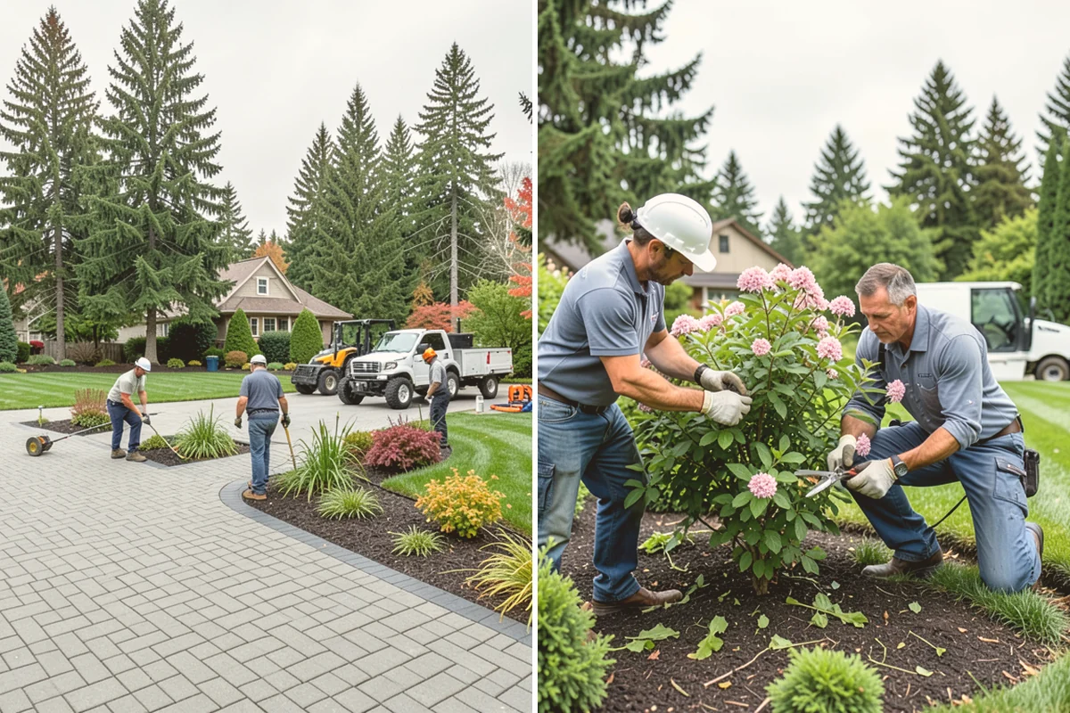 Yew Hedge Trimming in Stanwood, Snohomish County, WA - Review shape, density, and any overgrowth