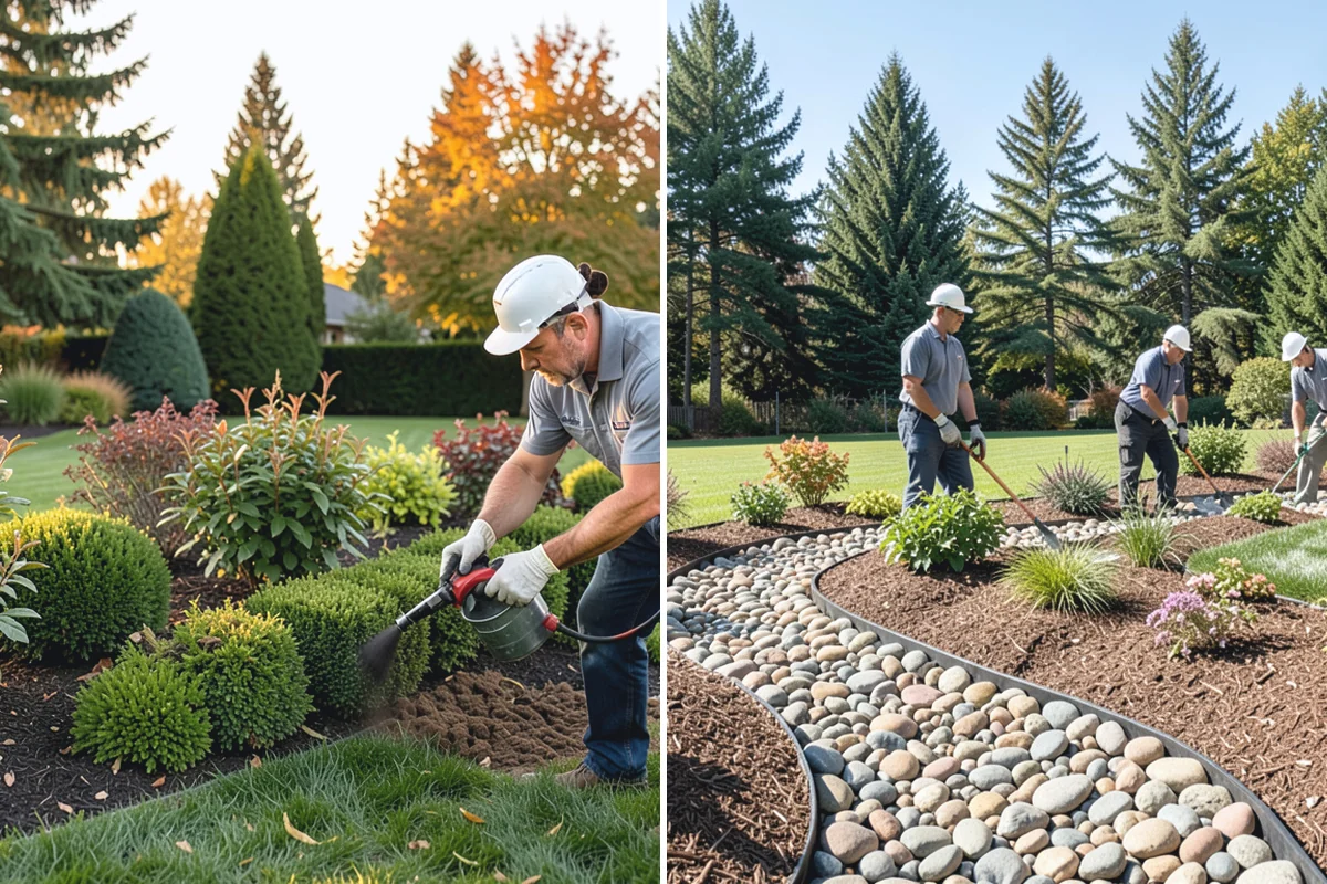 Yew Hedge Trimming in Sumner, Pierce County, WA - Review shape, density, and any overgrowth