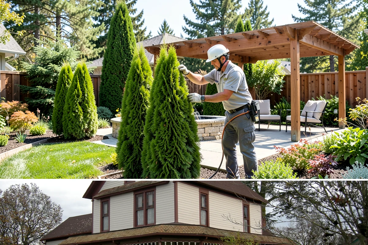 Yew Hedge Trimming in Sumner, Pierce County, WA - Trim in early summer and again in early fall