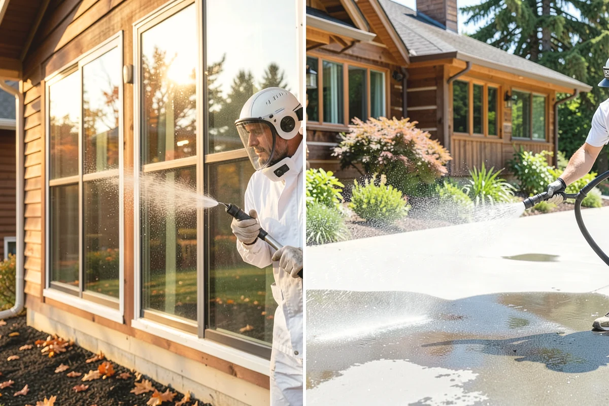 Aggregate Driveway Cleaning in Anacortes, Skagit County, WA - Inspect the aggregate for loose stones and wear