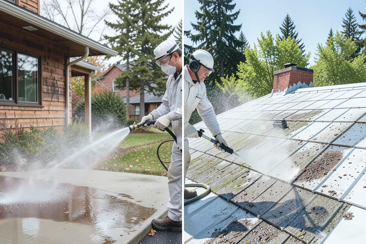 Aggregate Driveway Cleaning in Bonney Lake, Pierce County, WA - Inspect the aggregate for loose stones and wear