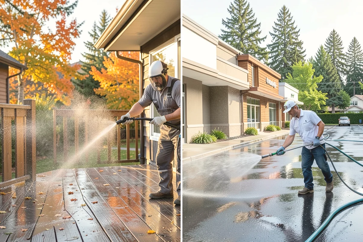Aggregate Driveway Cleaning in Burien, King County, WA - Inspect the aggregate for loose stones and wear