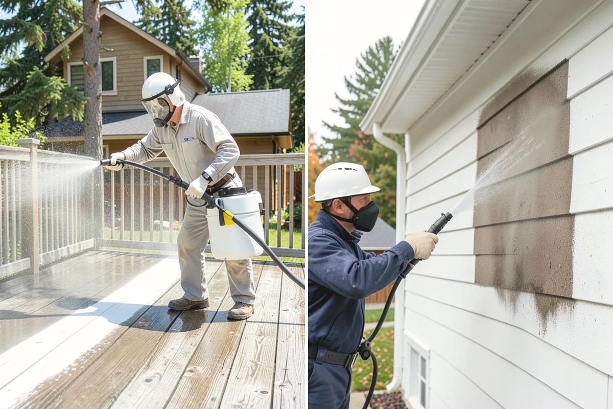 Aggregate Driveway Cleaning in Covington, King County, WA - Inspect the aggregate for loose stones and wear