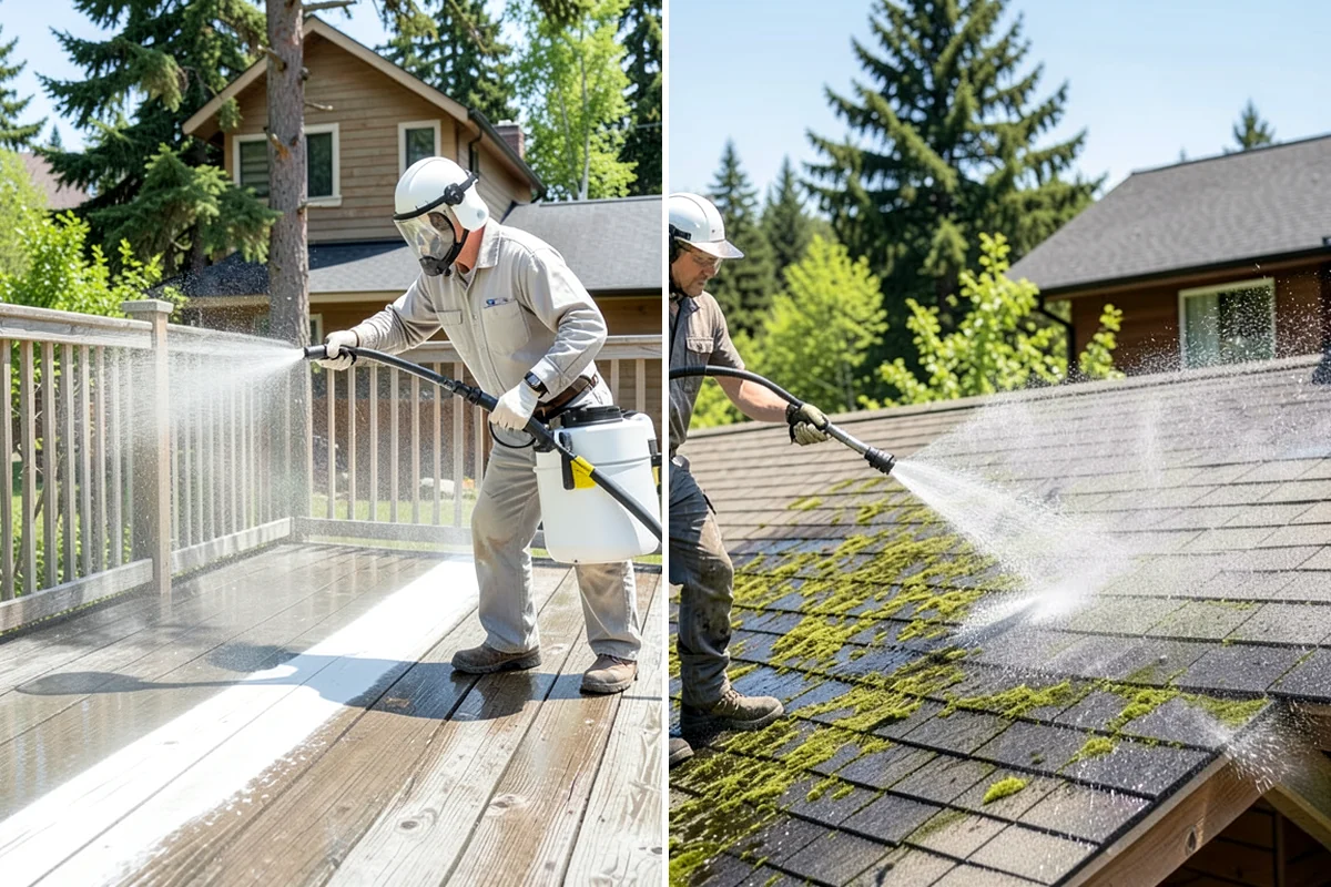 Aggregate Driveway Cleaning in DuPont, Pierce County, WA - Inspect the aggregate for loose stones and wear