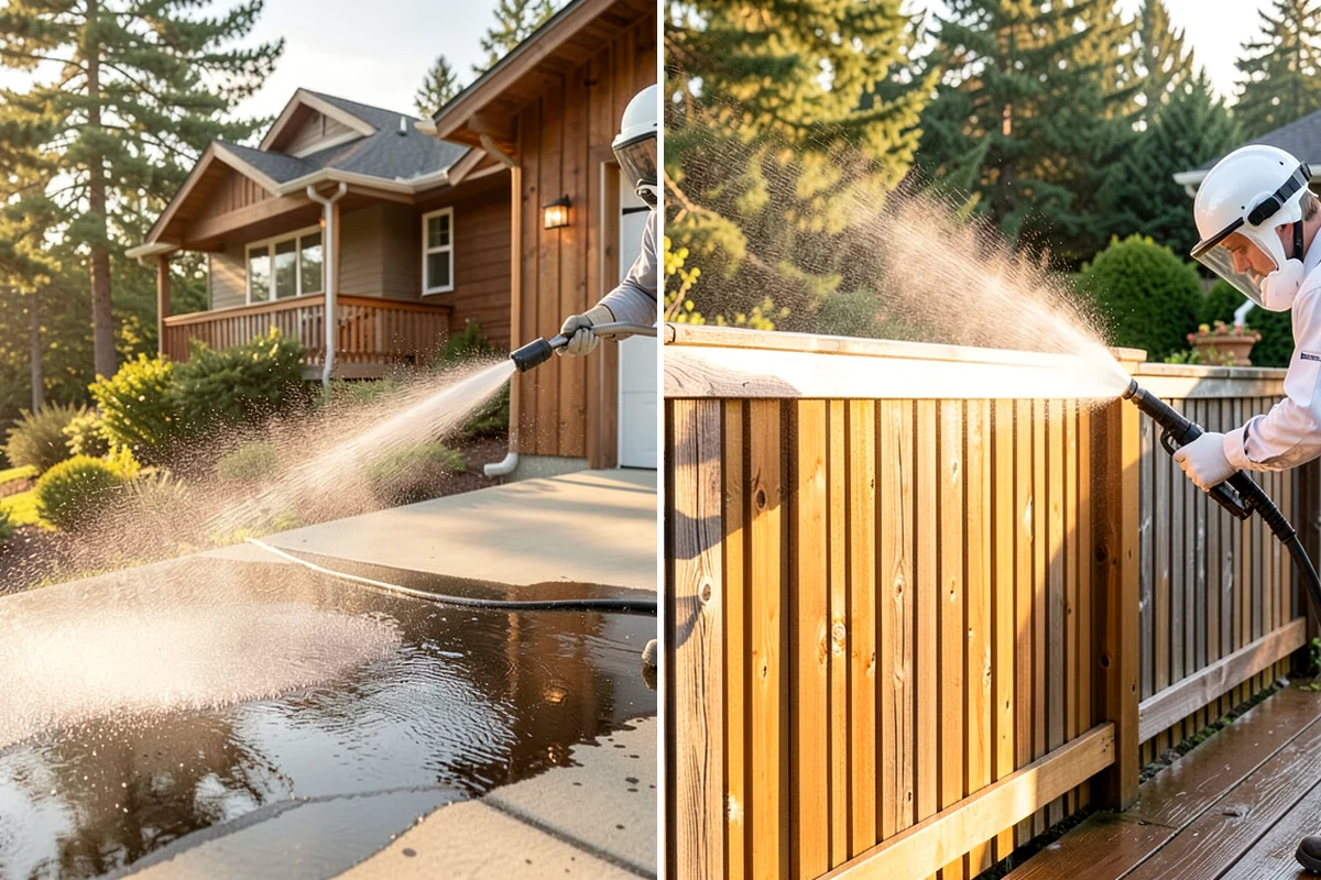 Aggregate Driveway Cleaning in Enumclaw, King County, WA - Inspect the aggregate for loose stones and wear