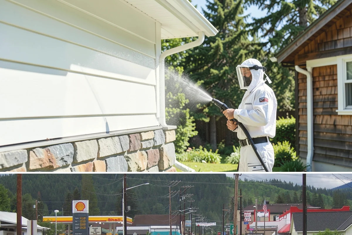 Aggregate Driveway Cleaning in Granite Falls, Snohomish County, WA - Clean aggregate surfaces in dry weather so the many crevices can dry before sealing or reuse.