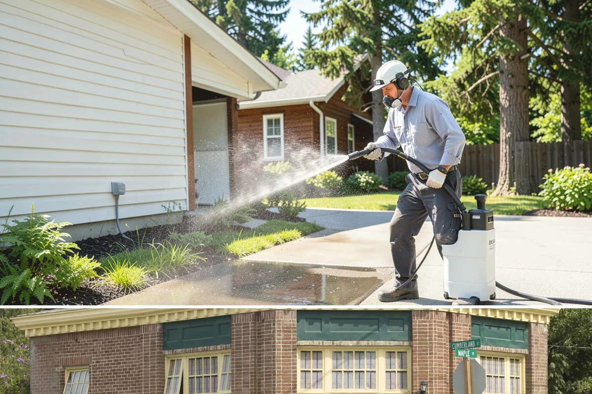 Aggregate Driveway Cleaning in Hamilton, Skagit County, WA - Clean aggregate surfaces in dry weather so the many crevices can dry before sealing or reuse.