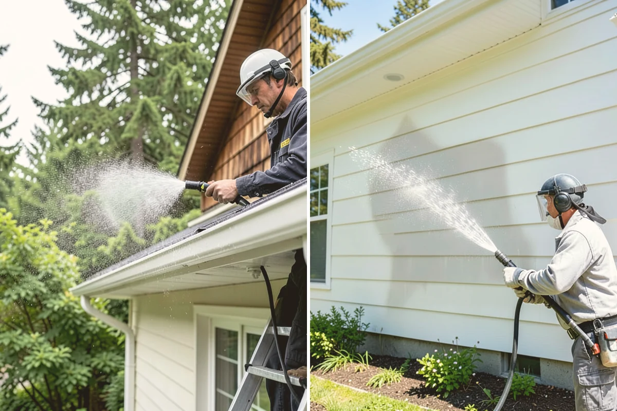 Aggregate Driveway Cleaning in Kirkland, King County, WA - Inspect the aggregate for loose stones and wear