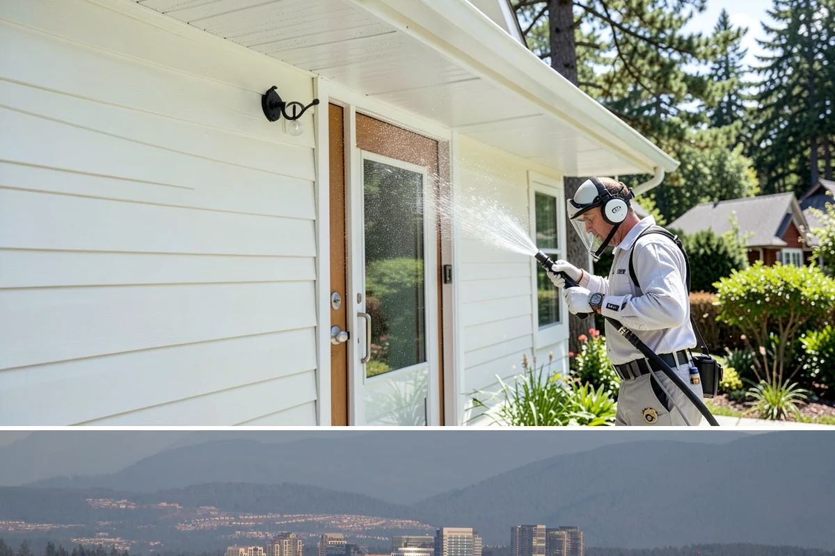 Aggregate Driveway Cleaning in Medina, King County, WA - Clean aggregate surfaces in dry weather so the many crevices can dry before sealing or reuse.