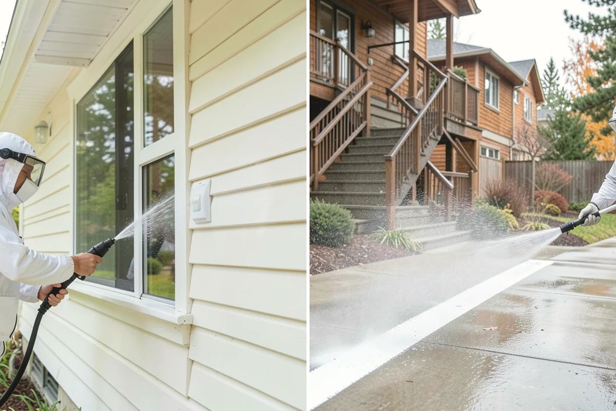 Aggregate Driveway Cleaning in North Bend, King County, WA - Inspect the aggregate for loose stones and wear