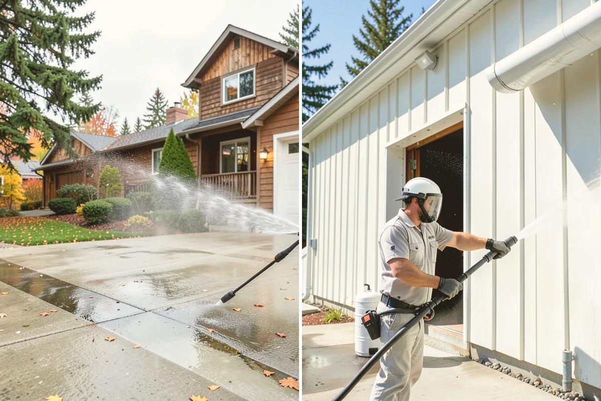 Aggregate Driveway Cleaning in Sammamish, King County, WA - Inspect the aggregate for loose stones and wear