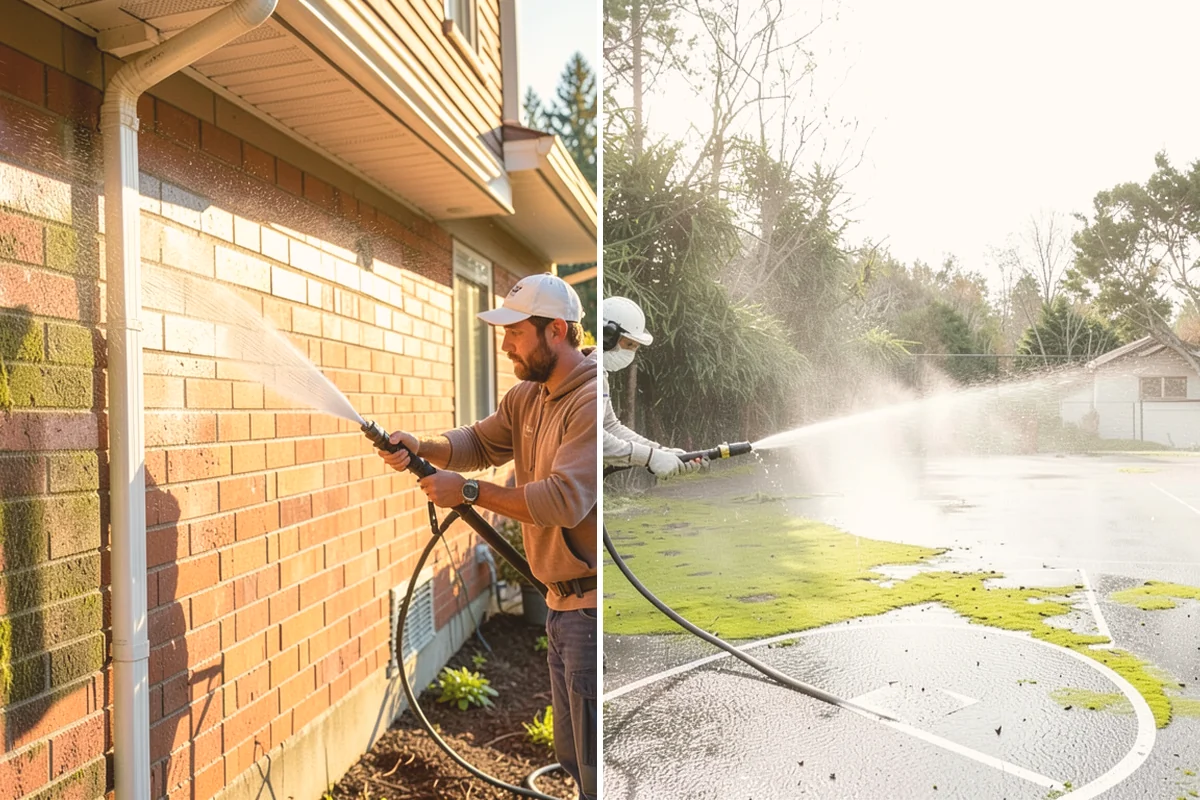 Aggregate Driveway Cleaning in Stanwood, Snohomish County, WA - Inspect the aggregate for loose stones and wear