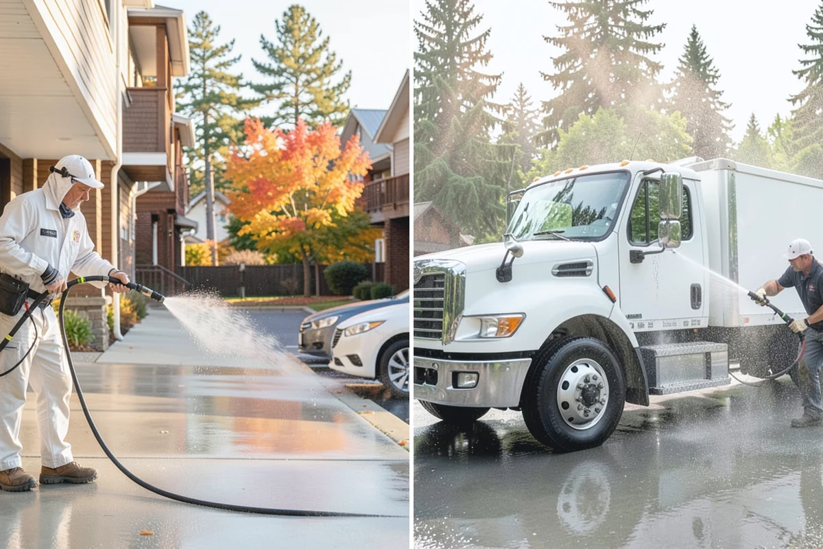 Aggregate Driveway Cleaning in Wilkeson, Pierce County, WA - Inspect the aggregate for loose stones and wear