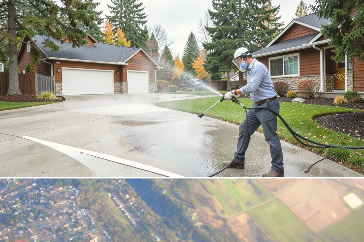 Algae Removal in Algona, King County, WA - Clear algae in spring or summer to remove the heavy growth that builds during the shaded, wet months.