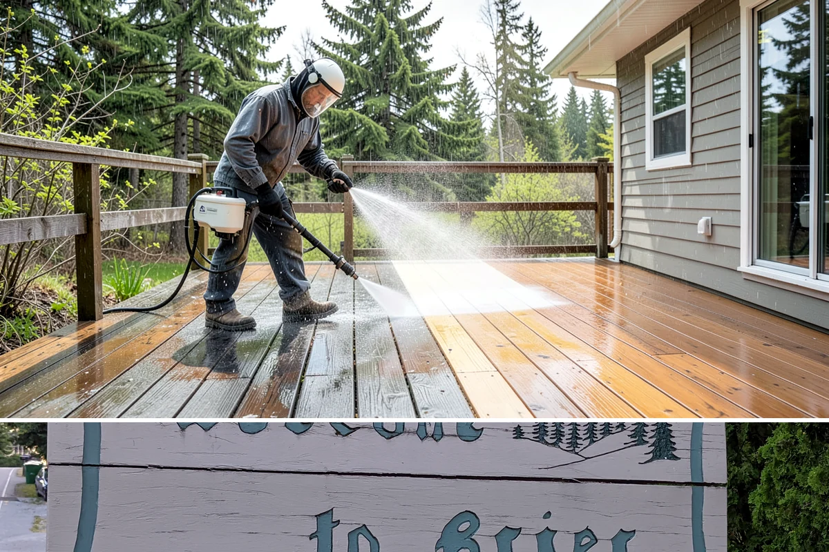 Algae Removal in Brier, Snohomish County, WA - Clear algae in spring or summer to remove the heavy growth that builds during the shaded, wet months.