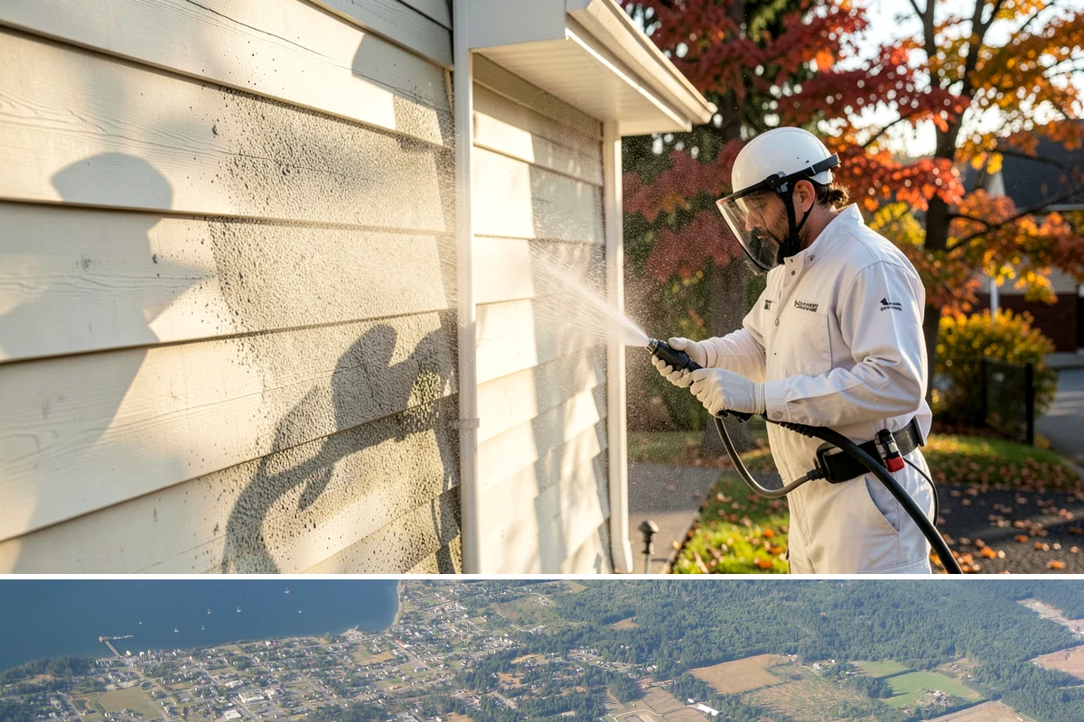 Algae Removal in Coupeville, Island County, WA - Clear algae in spring or summer to remove the heavy growth that builds during the shaded, wet months.