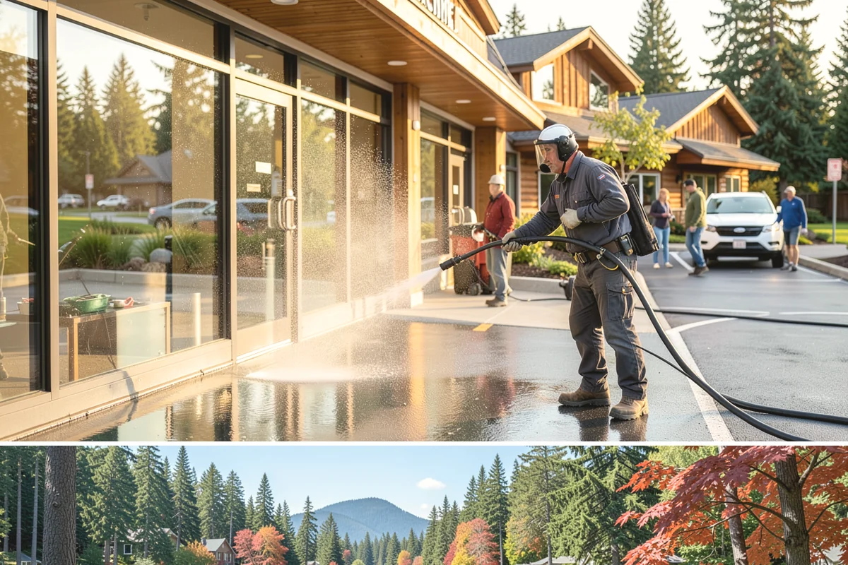 Algae Removal in Covington, King County, WA - Clear algae in spring or summer to remove the heavy growth that builds during the shaded, wet months.