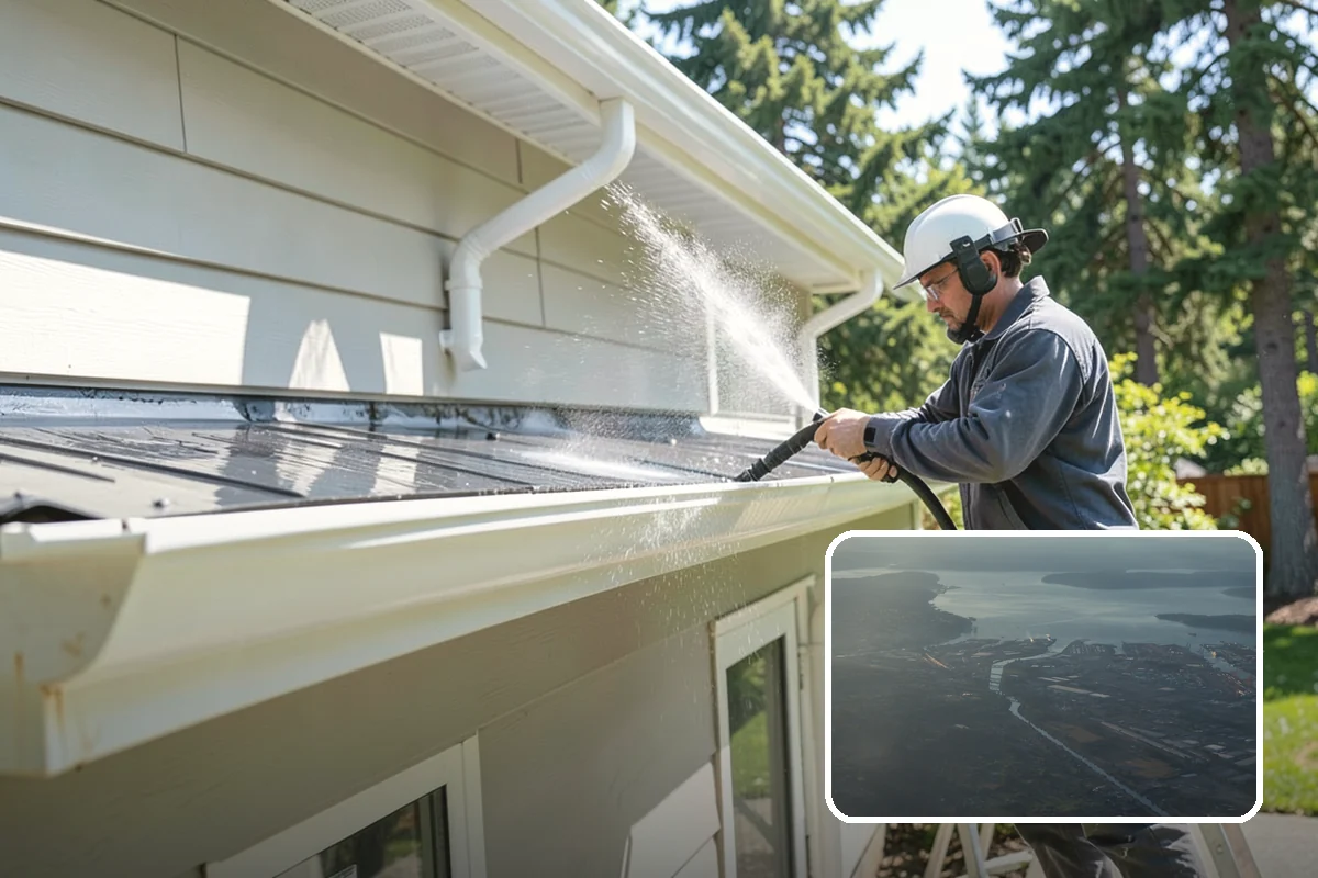 Algae Removal in Fife, Pierce County, WA - Removes the green algae film at the biological source